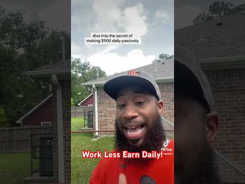 How I Make $900/Day Without Working | Passive Income