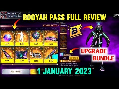 Booyah Pass Legendary items जल्दी करो🔥| Free fire booyah elite pass review | free fire new event