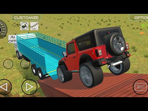 mahindra that 4x4 and truck full loaded #gameplay #gamer #truck #truckdriver #4x4 #thar #mahindra