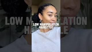 Low Manipulation Hairstyles for Curly Hair #hairtok #curlyhair #curlyhairstyles #hairgrowth