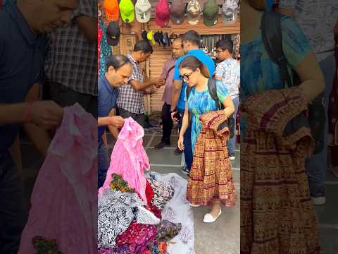 Jaipur k Bapu Bazar se kia street shopping itne saste mai🛍️ #shorts #minivlog #daily vlog