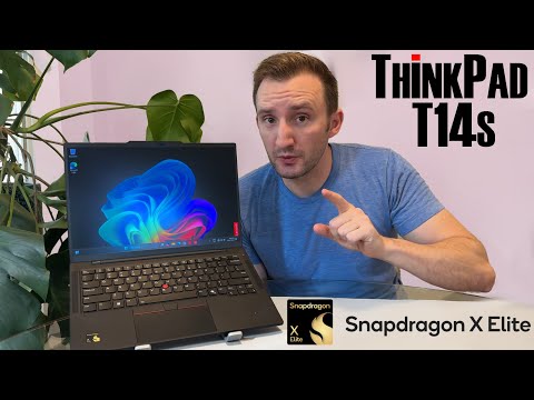 ALL Day Battery  -  Lenovo ThinkPad T14s Gen 6 (14″ Snapdragon) Laptop Review