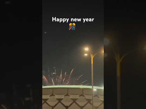 Happy new year 2025 #newyear #dubai #alaincity #hazzabinzaidstadium #stadium