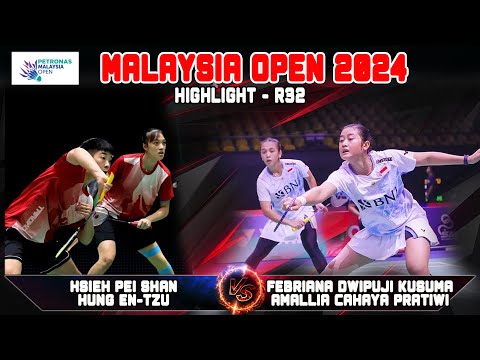 Kusuma/Pratiwi vs Hsieh/Hung || Petronas Malaysia Open 2025 || R32