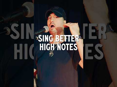 Sing Better High Notes #voice #singer #vocalcoach #song #highnotes #shorts