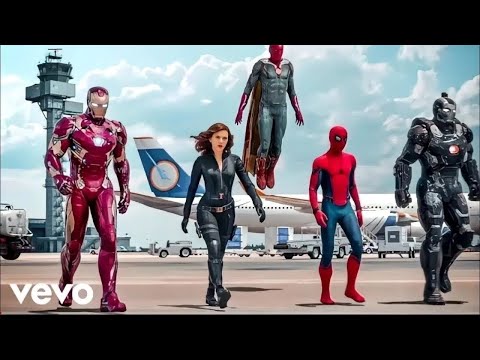 Gwen Rose - Gandagana Prod. Emin Nilsen | Captain America Civil War [Airport Battle Scene]