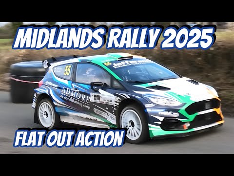 Midlands Rally 2025 | Flat-out action #rally #rallye #wrc #automobile