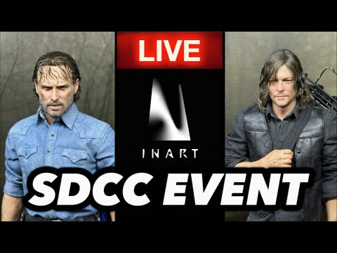 *LIVE* INART SDCC 1/6 Figure Event Tour! Rick Grimes, Negan, Daryl, Nazgûl, New 1/12 Brand Showcase