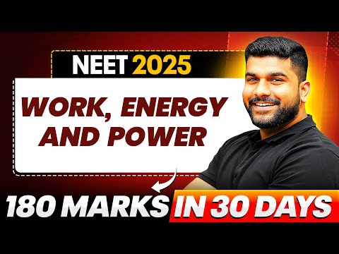 WORK, ENERGY & POWER - QUESTION PRACTICE & CONCEPTS  || NEET 2025