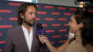 Justin Chatwin talks about 'The Walk' at the 25th annual Dances With Films opening night celebration