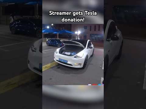 LEGENDARY STREAM SNIPER DONATES TESLA!