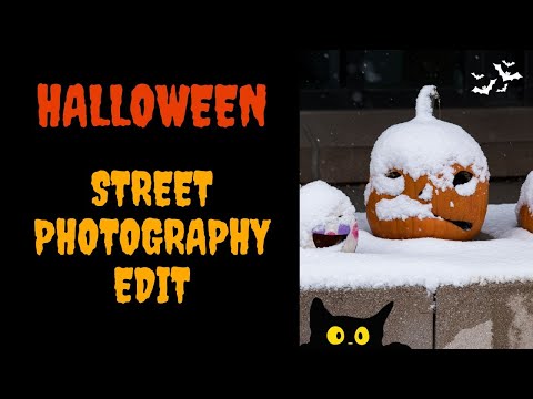 Halloween Street Photography Edit