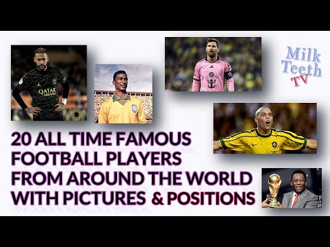 20 World-famous Footballers with pictures & Positions