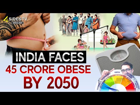 India Faces 45 Crore Obese by 2050 | English News | 4Sides TV English