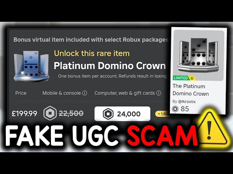 Roblox SCAMMED People With This Fake UGC...