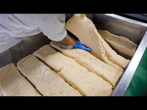 150,000 a Day! Dumplings Mass Production, Snowflake Dumplings Recipe / 水餃, 冰花煎餃 - Food Factory