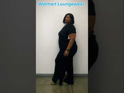 Walmart loungewear try on comfy and affordable styles