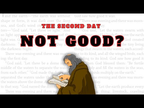 Why Was the Second Day of Creation Not Good? (Scriptural Shenanigans 2)