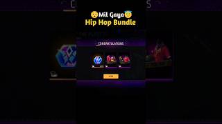 Hip Hop Bundle Mil Gaya😱 New Booyah Pass #shorts #thegamingvishal #freefire #booyahpassfreefire