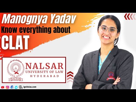 All About CLAT Exam  |  Eligibility, Exam Pattern, Syllabus I Manognya Yadav (CLAT topper, NALSAR)