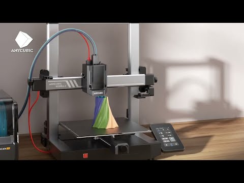 Best Multi-Color 3D Printer 2024? Anycubic Kobra 3 Combo Unboxing I Review I Printing test