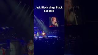 Jack blacks sings black sabbath in #birmingham #tenaciousd #jackblack #blacksabbathrp #ozzyosbourne