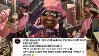 JIM JONES CLAPS BACK AT CAM'RON & MASE WITH THIS MESSAGE ON IG 💪🏾💪🏾💪🏾