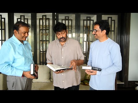 Pulagam Chinnarayana And Ravi Padi of Suspense Hitchcock Book Launched by Megastar Chiranjeevi Garu