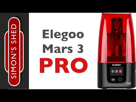 Elegoo Mars 3 Pro - new 4k 3D resin printer review