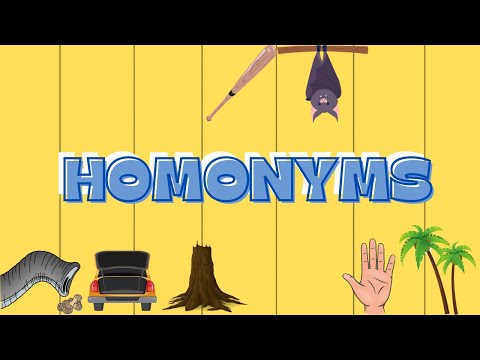 Homonyms | Vocabulary for Kids | Grades 1 - 5