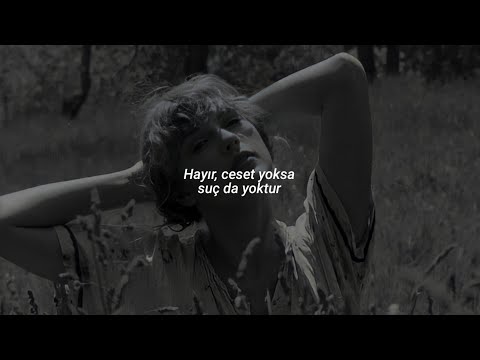 taylor swift - no body no crime [türkçe çeviri]