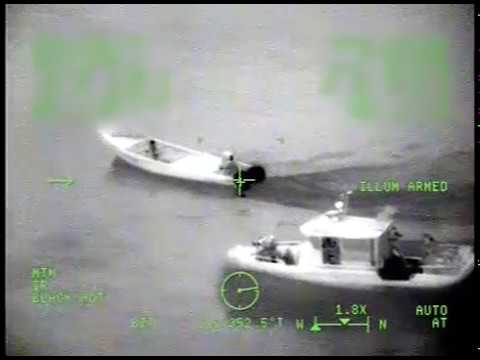 Smugglers dump 1,800 lbs of cocaine during chase by Coast Guard