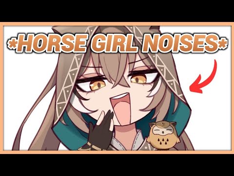 Mumei horse girl intensifies