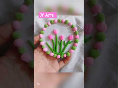 Cute clay art 🌷#shorts #shortvideo #diy #music #song #songwriter #newmusic