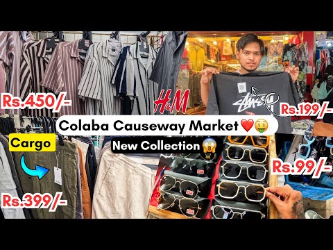 COLABA CAUSEWAY MARKET 2024 / New Collection's 😱 / Fashion Street Market / Colaba / Hrutik kadam