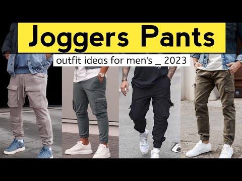 Joggers Outfit Men's in 2023 | jogger pants outfit men.