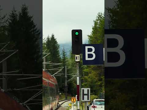 Deutsche Bahn - Zugspitze - Alps - German-Austrian Railway #travel #trainlover #germany #austria