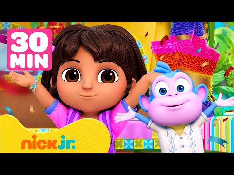 Dora | Dora und Boots Fiesta-Marathon! 💗 30 Minuten | Nick Jr. Deutschland