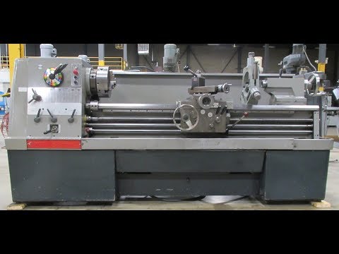 1983 CLAUSING COLCHESTER MODEL 8051 GEARED HEAD STRAIGHT BED ENGINE LATHE, 17" X 60"