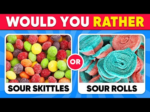 Would You Rather - CANDY & SWEETS 🍬🍭 Quiz Galaxy