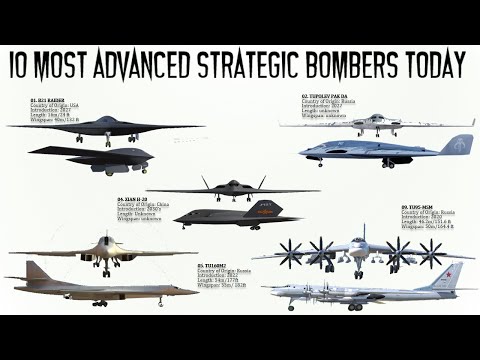 10 Most Advanced Strategic Bombers in the World today