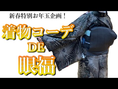 【新春特別お年玉企画！】コーデ DE 眼福！　【２０２５】/信州上田紬の伝統工芸士リョウマ