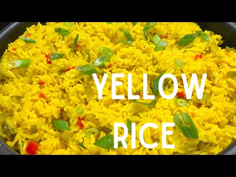 Easy Yellow Rice | How to Make Seasoned Yellow Rice | Recipe