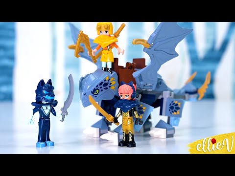 A new wee dragon for my collection! LEGO Ninjago build & review (with added minidolls 🙌🙌)