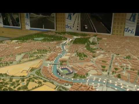 Madrid's Calle 30 Tunnel Complex -Scale model.