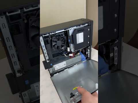 Optiplex 7020 side panel One Handed 👋 #pc #howto