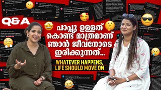 14 വർഷത്തിന് ശേഷം സമാധാനമായി ഒന്ന് ഉറങ്ങി | Questions and Answers | Amritha Suresh | Abhirami Suresh