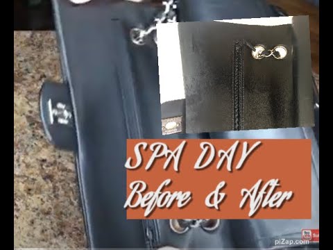 Chanel Medium Flap Received a Spa Day  | Leather Surgeon  |  R E B E C C A  B A R T O N