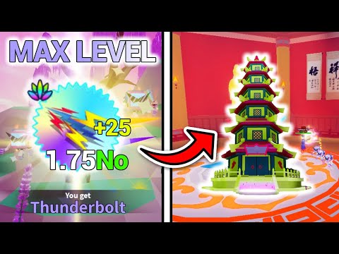 MAX LEVEL CELESTIAL THUNDERBOLT SHINY+++ | WFS | ROBLOX