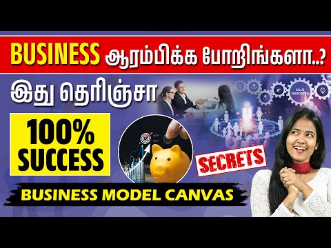 9 Steps to Creating a Successful Business Model | Business Model Canvas in Tamil